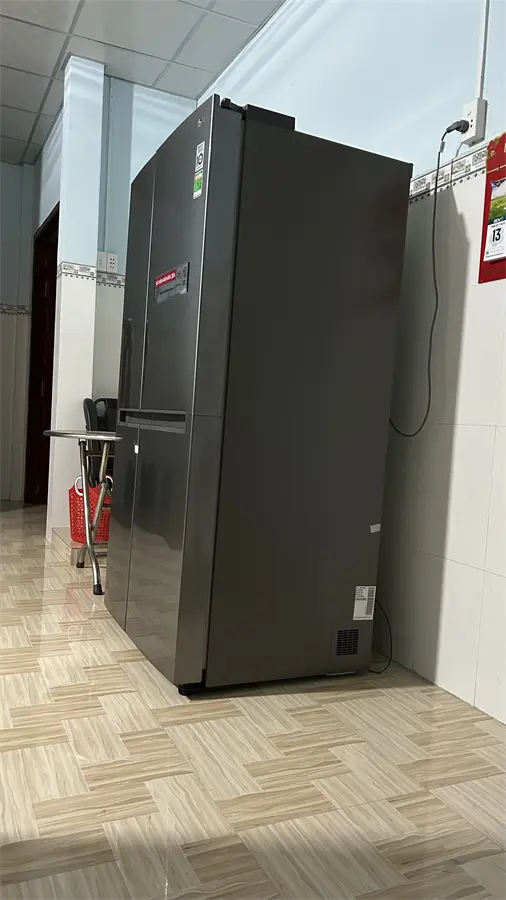 Khách hàng review Tủ lạnh LG Inverter 649 Lít GR-B257JDS 3
