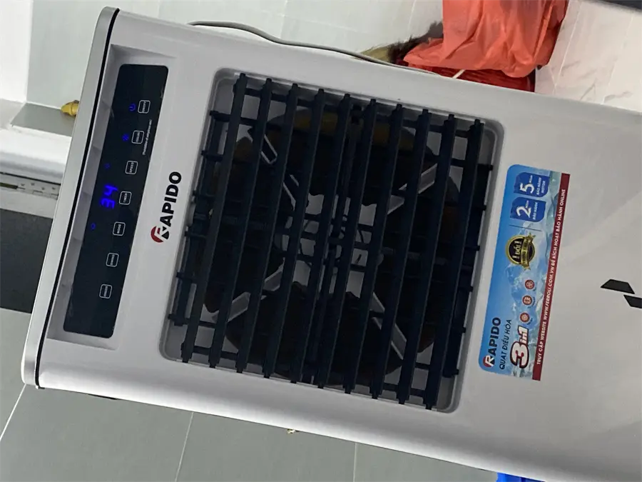 Khách hàng review Quạt điều hòa Rapido 3000D 40W 5