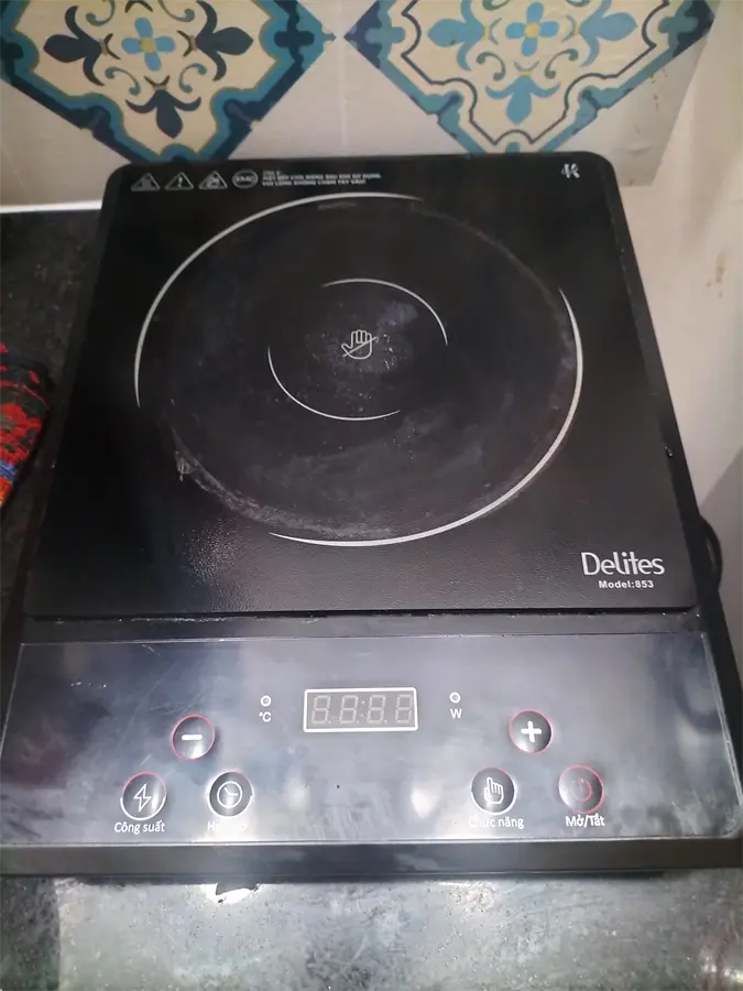 Khách hàng review Bếp hồng ngoại đơn Delites 853 2000W 5