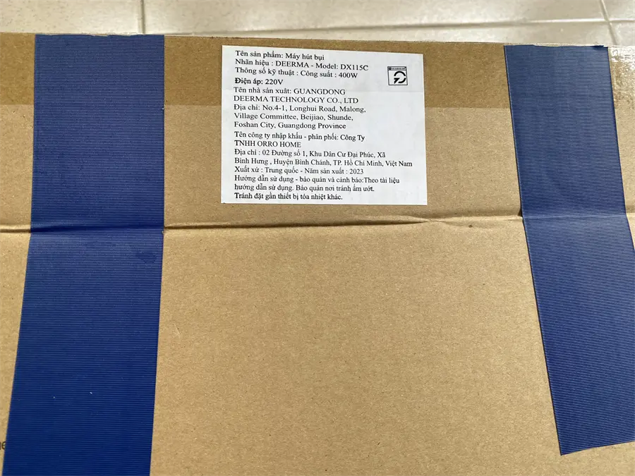 Khách hàng review Máy hút bụi cầm tay Deerma DX115C 19