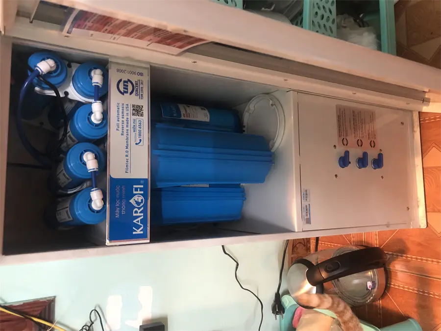 Khách hàng review Máy lọc nước RO Hydrogen Karofi M-I129/H 9 lõi 7