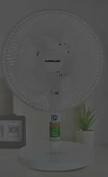 Khách hàng review Quạt sạc điện Sunhouse 3 cánh SHD7115 15W 9