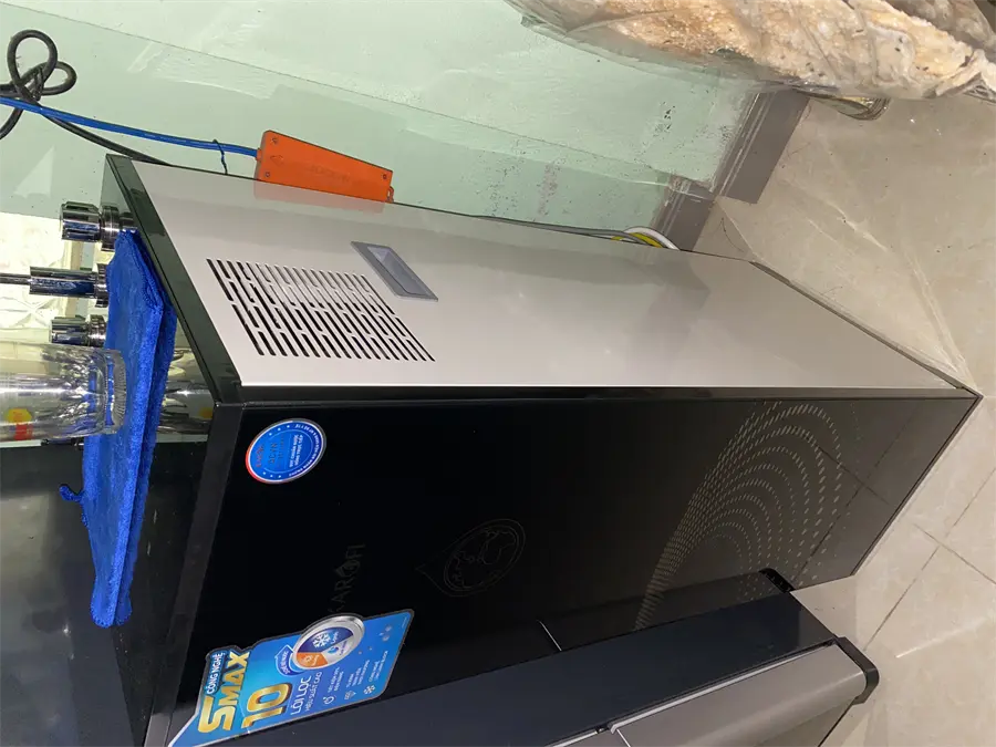 Khách hàng review Máy lọc nước RO nóng nguội lạnh Karofi KAD-X60 10 lõi 7