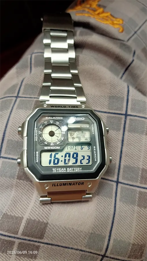 Khách hàng review Đồng hồ CASIO Timeless 45 x 42.1 mm Nam AE-1200WHD-1AVDF 9