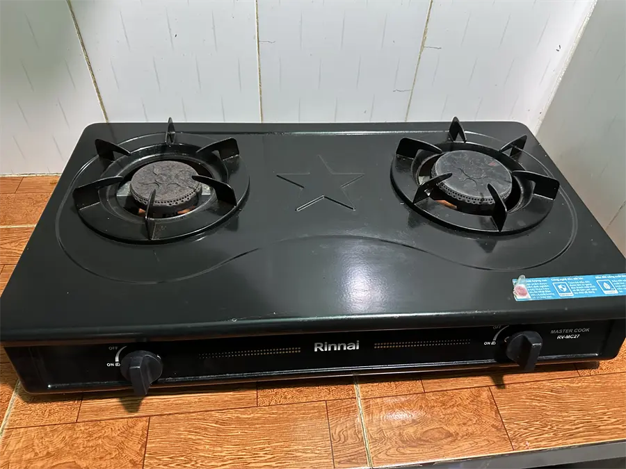Khách hàng review Bếp ga đôi Rinnai RV-MC27BE 3