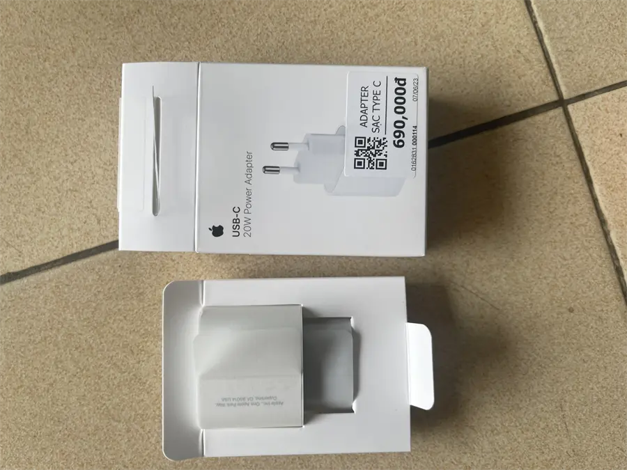 Khách hàng review Sạc nhanh Type-C PD 20W Apple 28