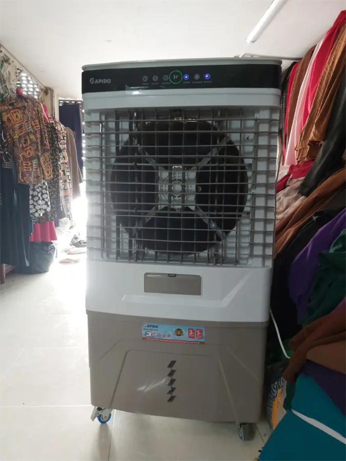 Khách hàng review Quạt điều hòa Rapido 9000D 200W 9