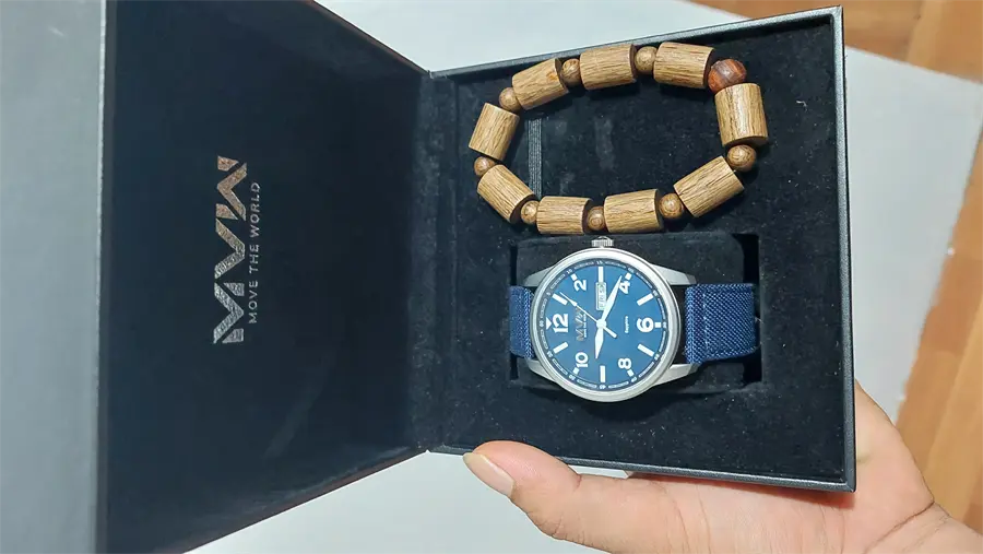 Khách hàng review Đồng hồ MVW 44 mm Nam MP003-01 5