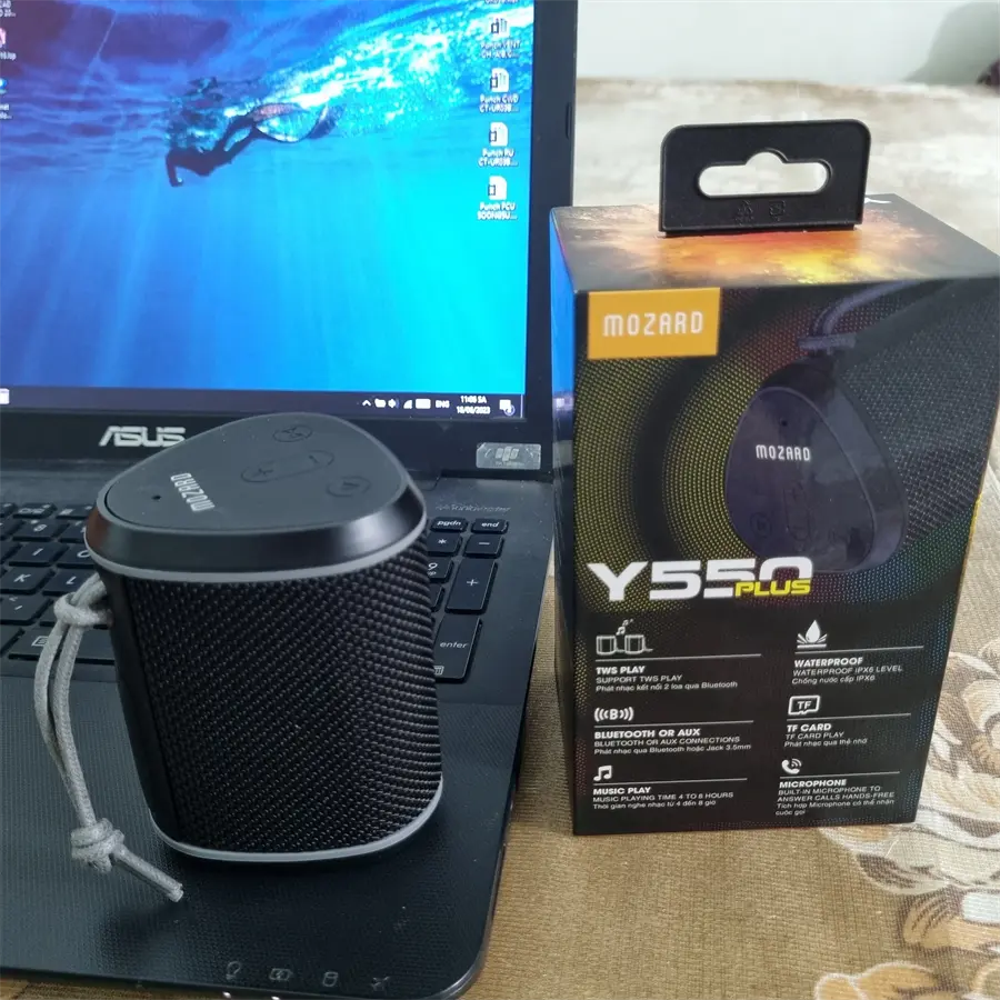 Khách hàng review Loa Bluetooth Mozard Y550 Plus 8