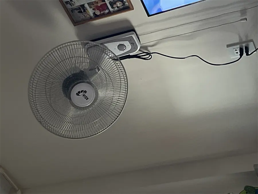 Khách hàng review Quạt treo tường Asia 3 cánh VY357690 55W 6