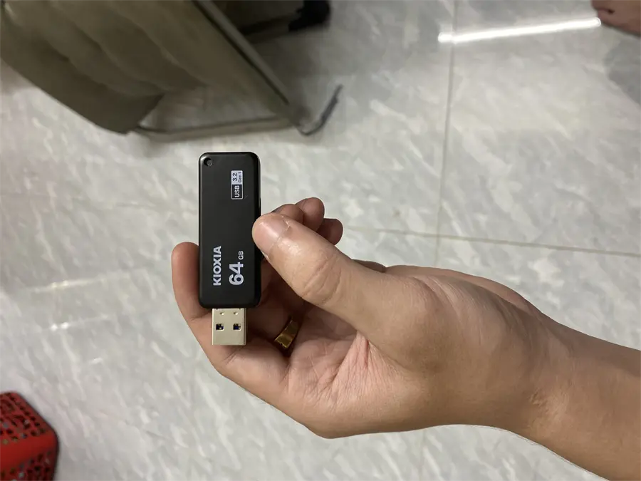 Khách hàng review USB 3.2 64GB Kioxia U365 2