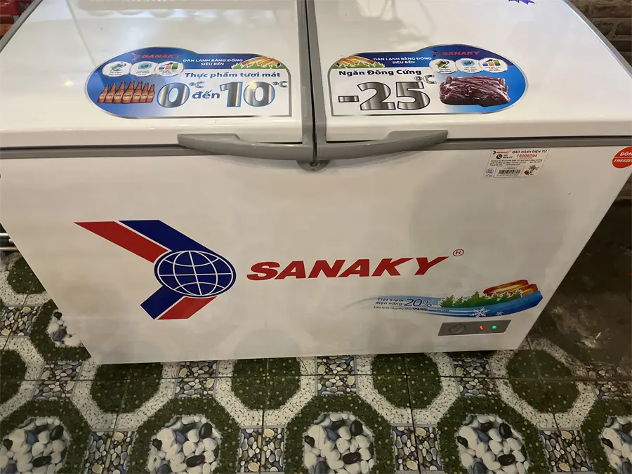 Khách hàng review Tủ đông Sanaky 260 lít VH-3699W1 6