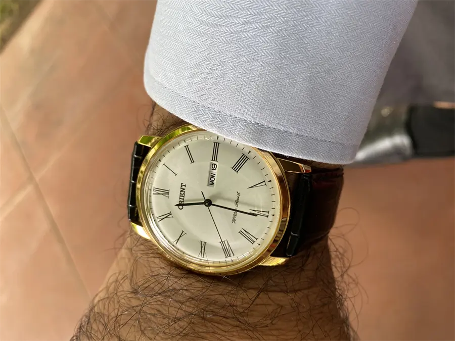 Khách hàng review Đồng hồ ORIENT 40.3 mm Nam FUG1R007W6 1
