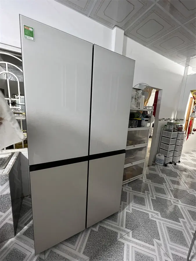 Khách hàng review Tủ lạnh Samsung Inverter 648 lít Multi Door Bespoke Door-in-Door RF59CB66F8S/SV 2