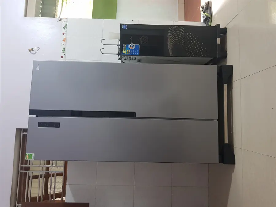 Khách hàng review Tủ lạnh LG Inverter 519 lít Side By Side GR-B256JDS 21