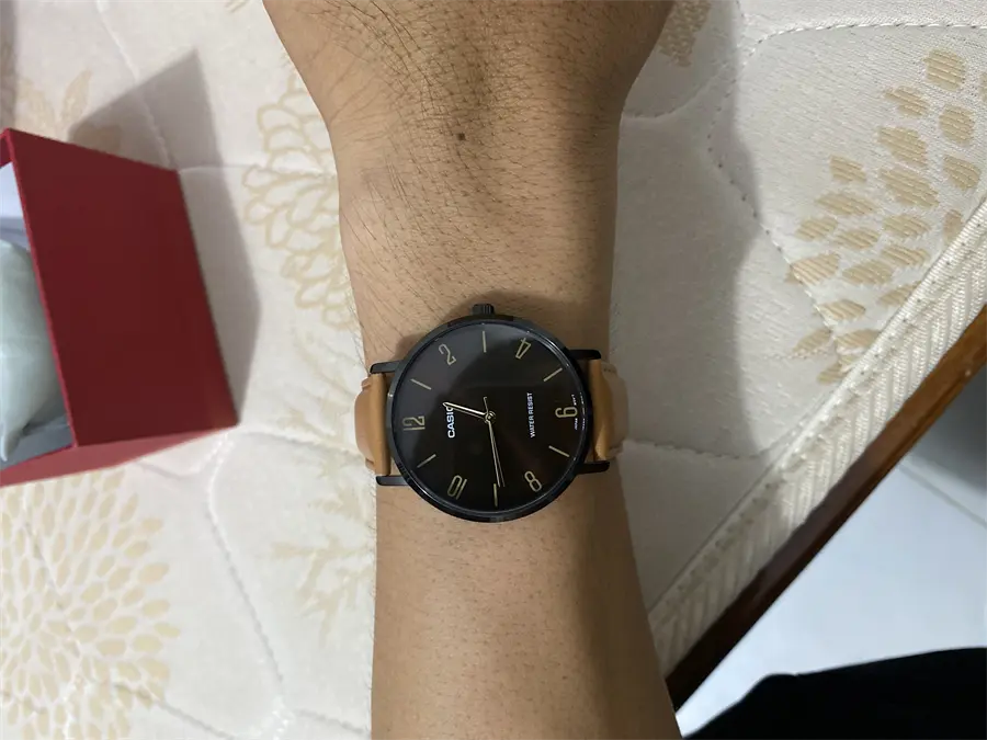 Khách hàng review Đồng hồ CASIO Timeless 40 mm Nam MTP-VT01BL-5BUDF 1
