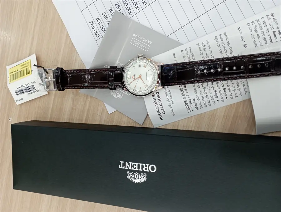 Khách hàng review Đồng hồ ORIENT Bambino 40 mm Nam FAC00008W0 4