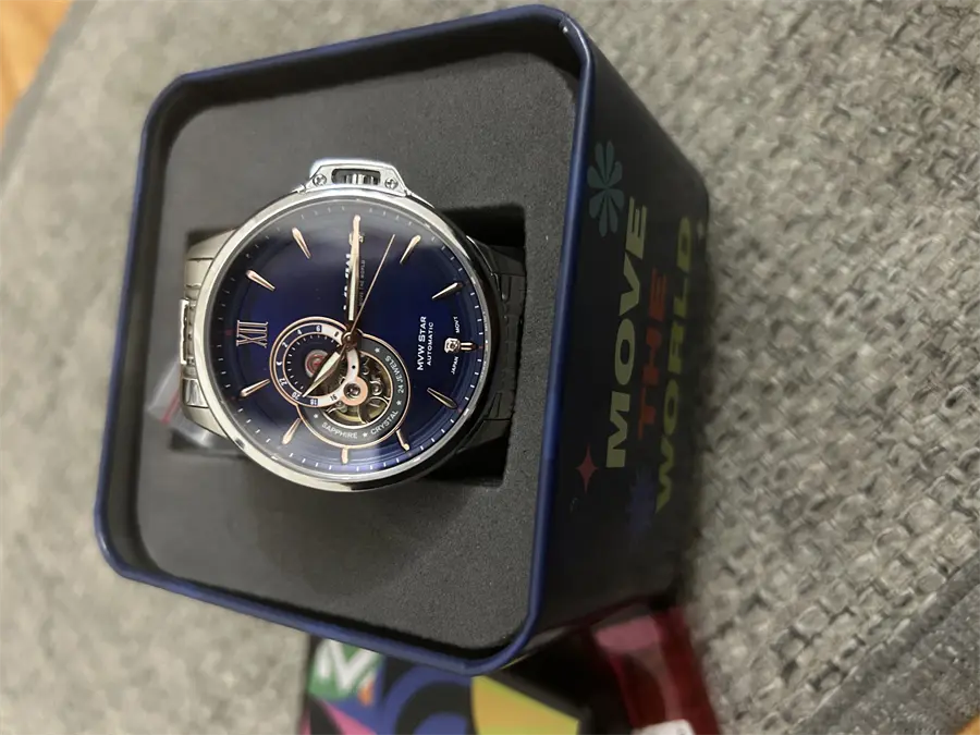 Khách hàng review Đồng hồ MVW Star 41 mm Nam MSA003-03N 3