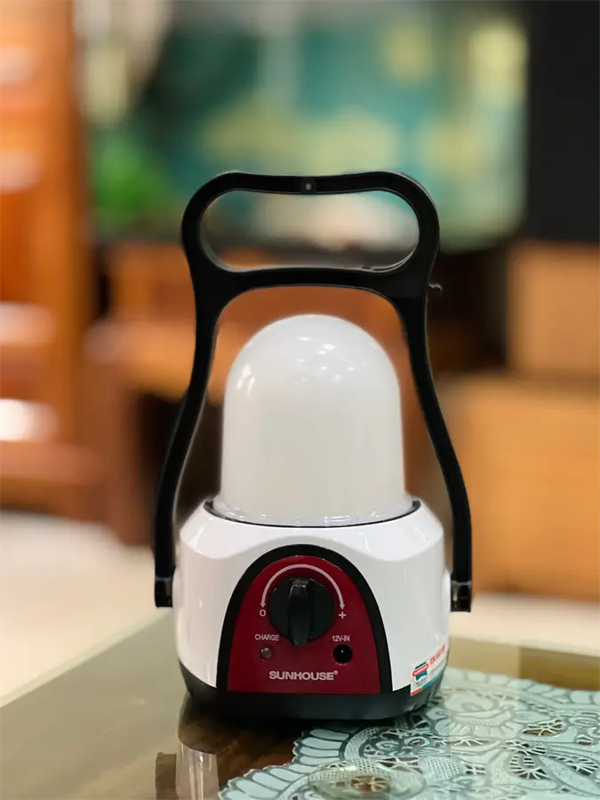 Khách hàng review Đèn sạc Sunhouse SHE-6848LA 1