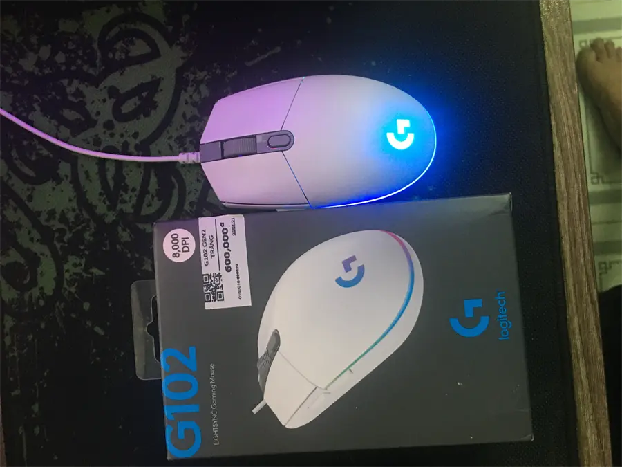 Khách hàng review Chuột Có dây Gaming Logitech G102 Gen2 Lightsync 5