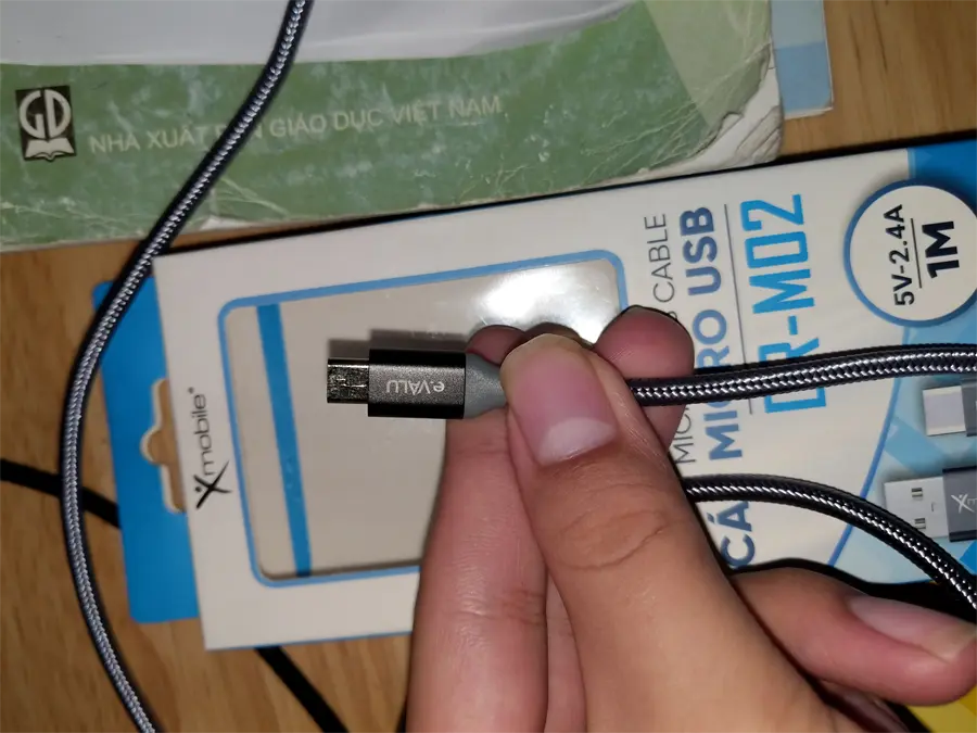 Khách hàng review Cáp sạc và truyền dữ liệu USB-A - Micro USB 12W 1m Xmobile DR-M02 5