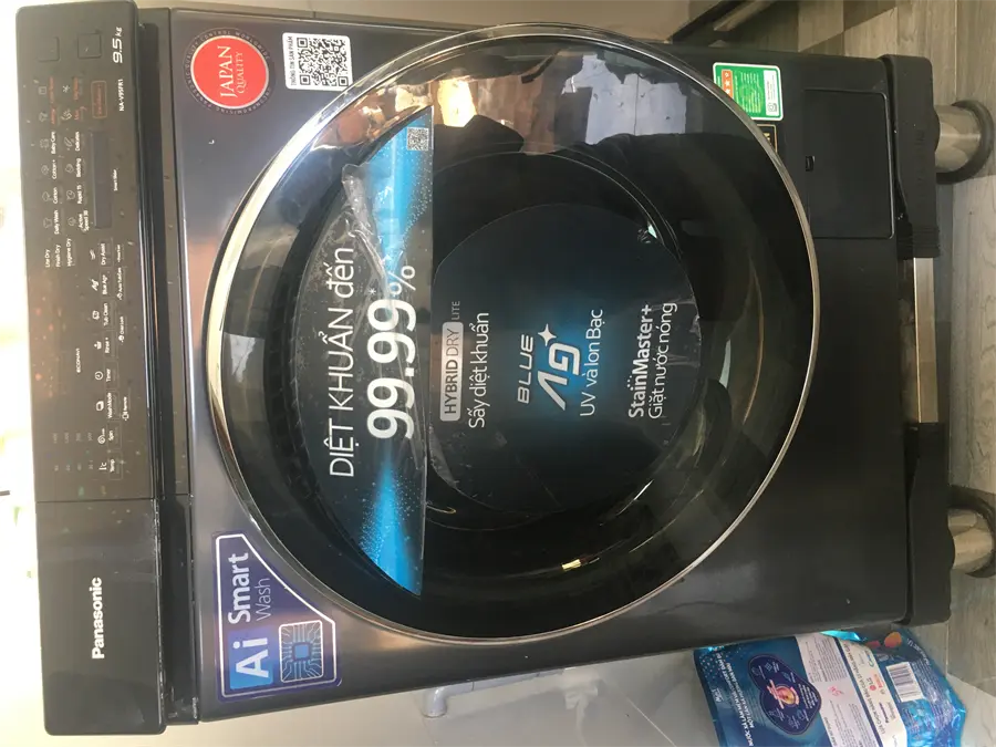 Khách hàng review Máy giặt Panasonic Inverter giặt 9.5 kg - sấy tiện ích 2 kg NA-V95FR1BVT 8