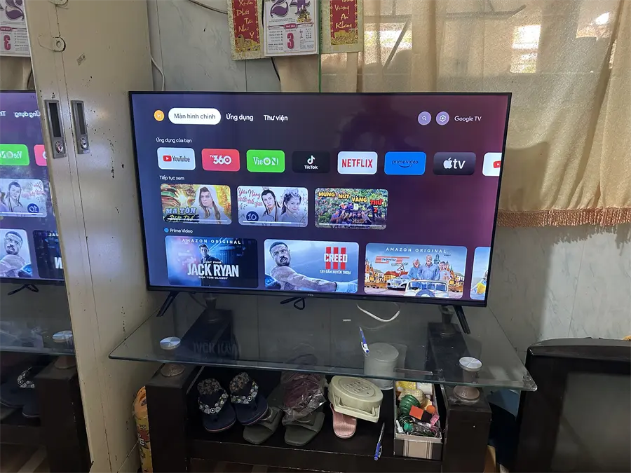 Khách hàng review Google Tivi TCL FHD 43 inch 43S5400 10