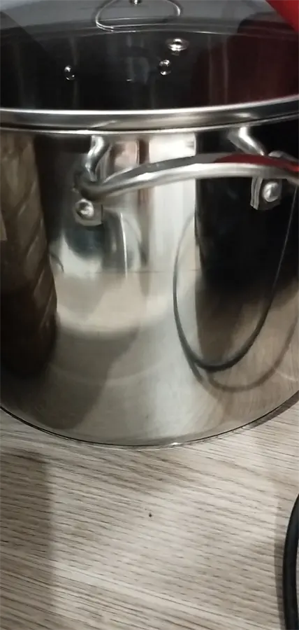 Khách hàng review Nồi luộc gà inox 3 đáy nắp kính 28 cm Sunhouse SH28LG 4