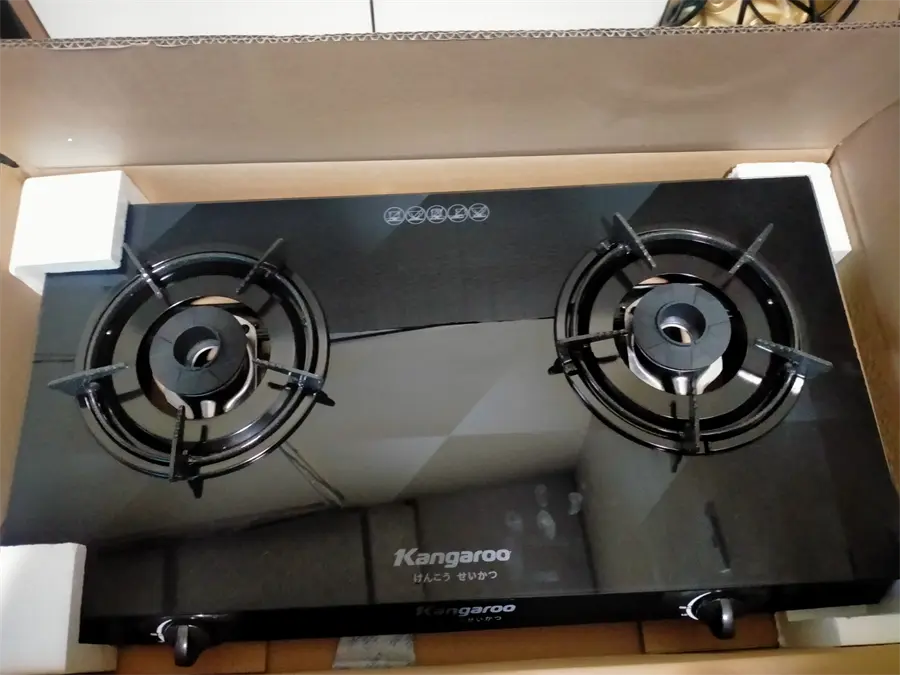 Khách hàng review Bếp ga đôi Kangaroo KG8G1A 11