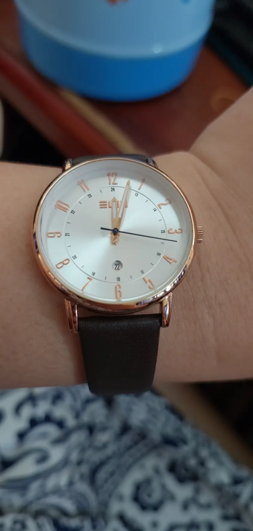 Khách hàng review Đồng hồ ELIO 33 mm Nữ EC006-02 1