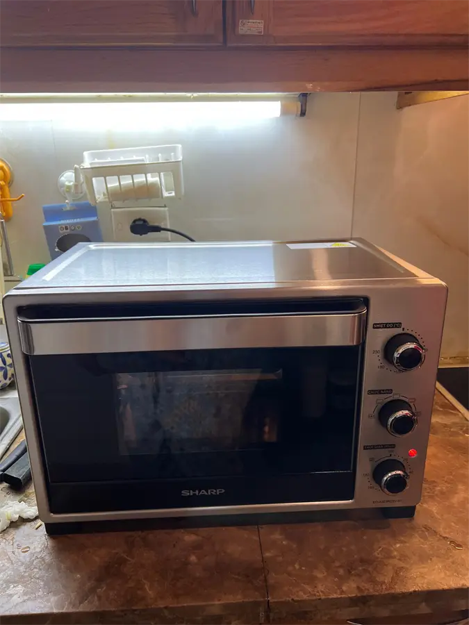 Khách hàng review Lò nướng Sharp EO-A323RCSV-ST 32 lít 1