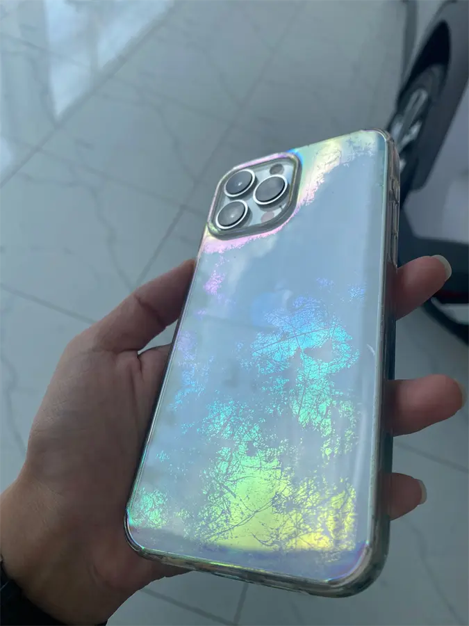 Khách hàng review Ốp lưng iPhone 13 Pro Max Nhựa dẻo RAINBOW PURE JM 1