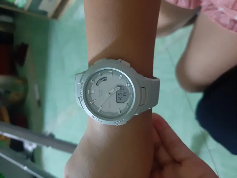 Khách hàng review Đồng hồ BABY-G 41.4 mm Nữ BSA-B100CS-3ADR 1