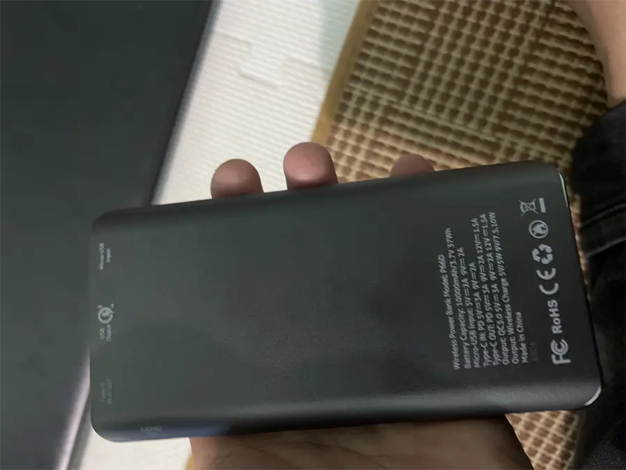 Khách hàng review Pin sạc dự phòng Polymer 10.000mAh không dây Type C PD QC3.0 18W Xmobile P66D 16