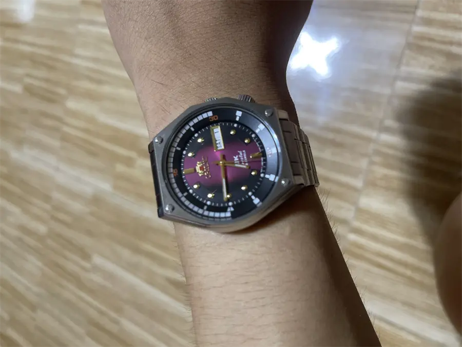 Khách hàng review Đồng hồ ORIENT SK 42 mm Nam RA-AA0B02R19B 2