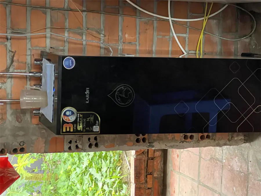 Khách hàng review Máy lọc nước RO nóng nguội lạnh Hydrogen Karofi KAD-X39 10 lõi 52