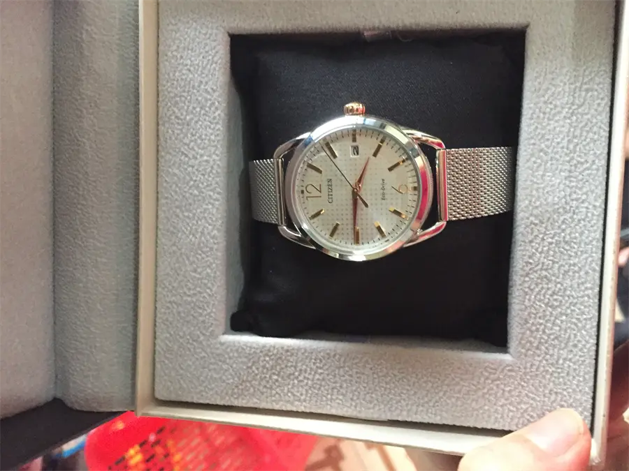 Khách hàng review Đồng hồ CITIZEN 36 mm Nữ FE6088-87A 2