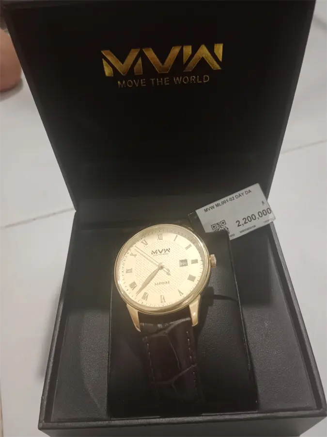 Khách hàng review Đồng hồ MVW 40 mm Nam ML001-02 1