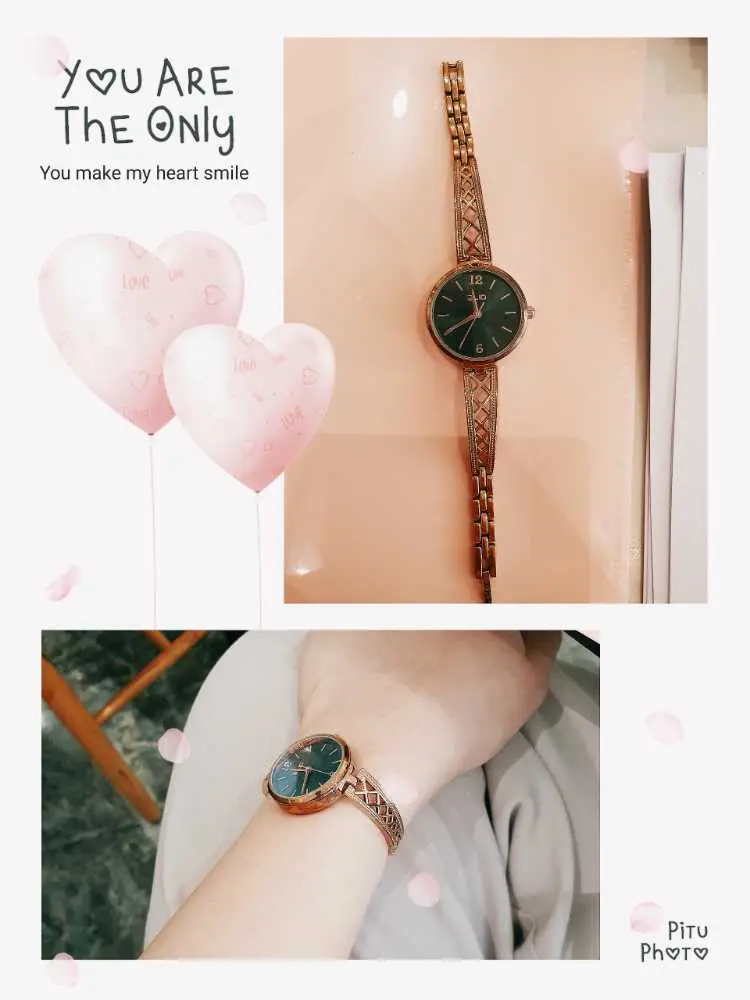 Khách hàng review Đồng hồ ELIO Nàng Thơ 28 mm Nữ ES037-01 1