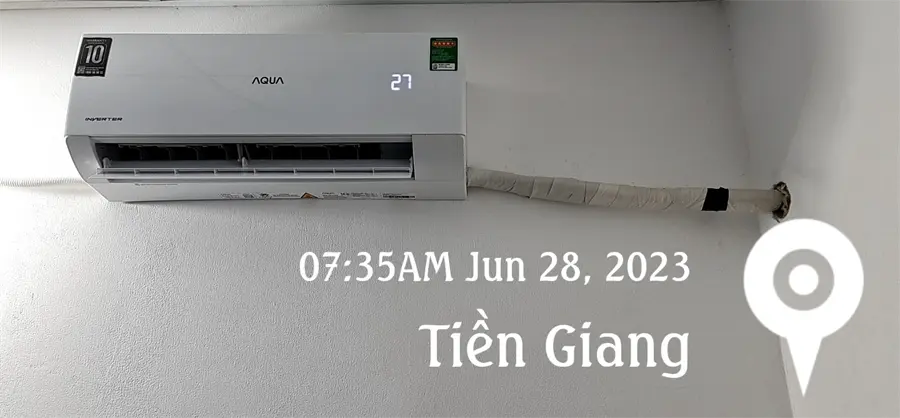 Khách hàng review Máy lạnh Aqua Inverter 1 HP AQA-RV9QA 26
