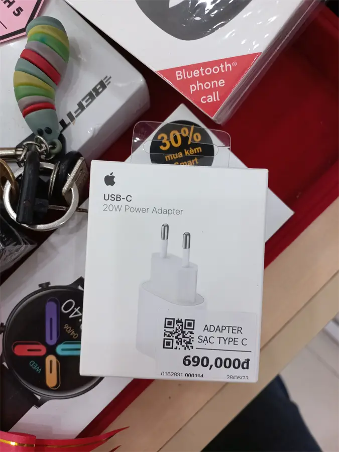 Khách hàng review Sạc nhanh Type-C PD 20W Apple 23