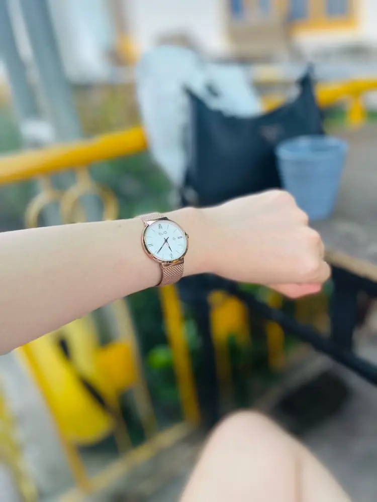 Khách hàng review Đồng hồ ELIO Nắng Xuân 32 mm Nữ ES063-02 1