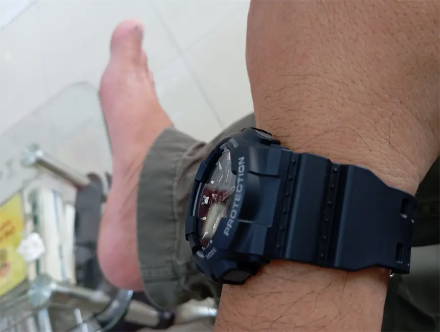 Khách hàng review Đồng hồ G-SHOCK 50.6 mm Nam GA-110-1ADR 2