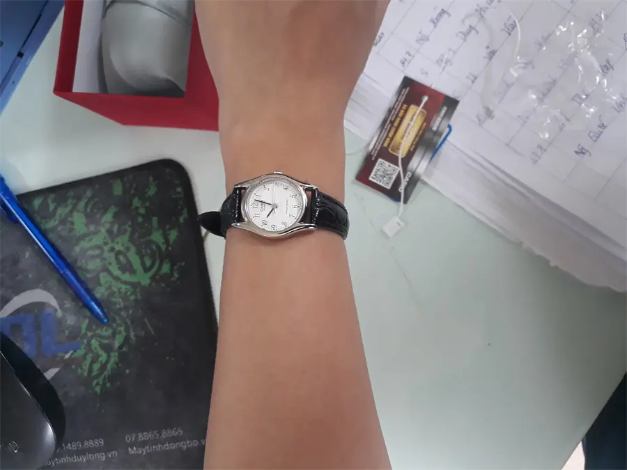 Khách hàng review Đồng hồ CASIO Timeless 23 mm Nữ LTP-1094E-7BRDF 2