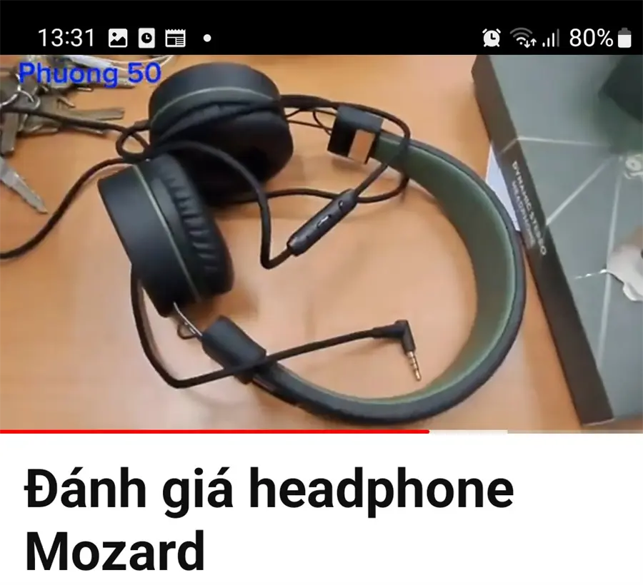 Khách hàng review Tai nghe Chụp Tai Mozard IP-878 9