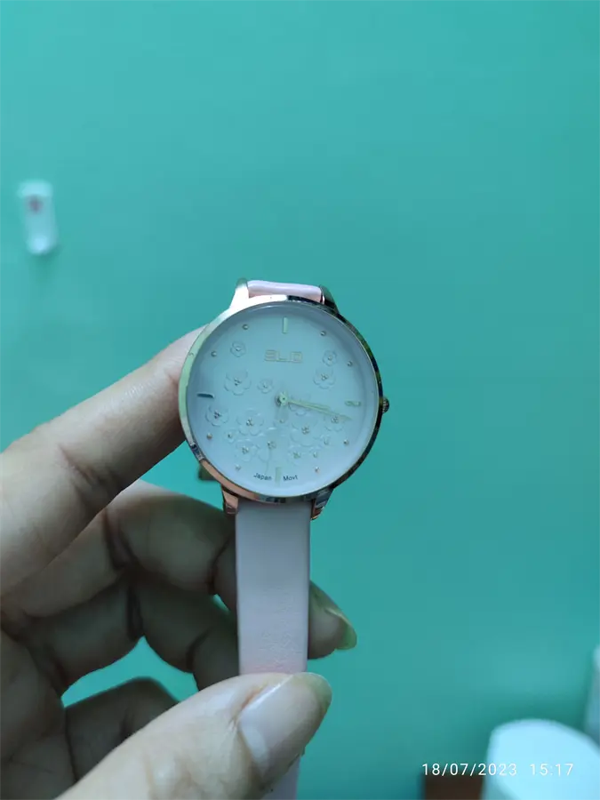 Khách hàng review Đồng hồ Elio Ngày có em 32 mm Nữ EL129-05 1