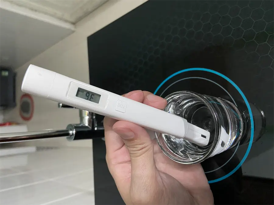 Khách hàng review Máy lọc nước RO Hydrogen Hòa Phát HWS1B 1022 10 lõi 20