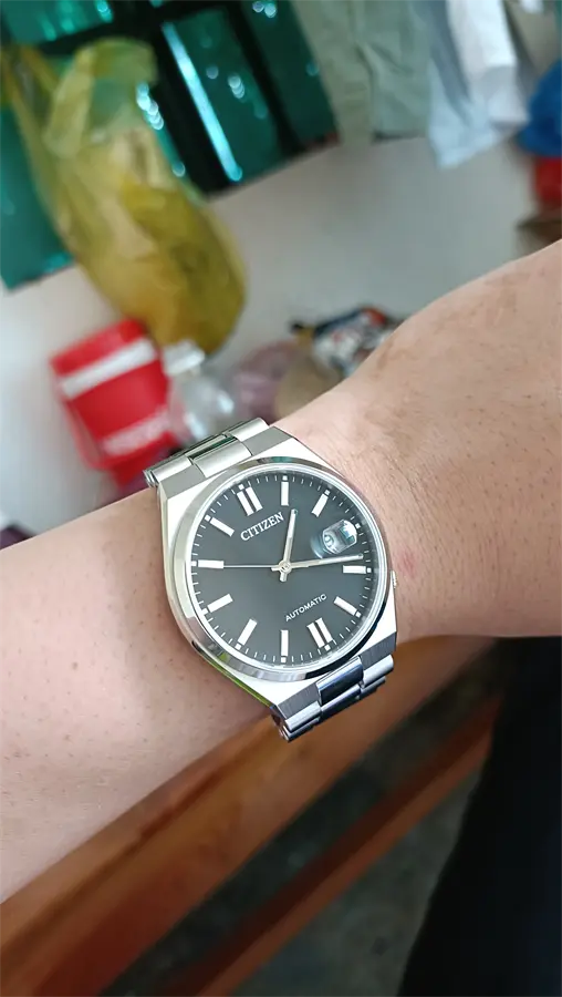 Khách hàng review Đồng hồ CITIZEN Tsuyosa 40 mm Nam NJ0150-81E 5