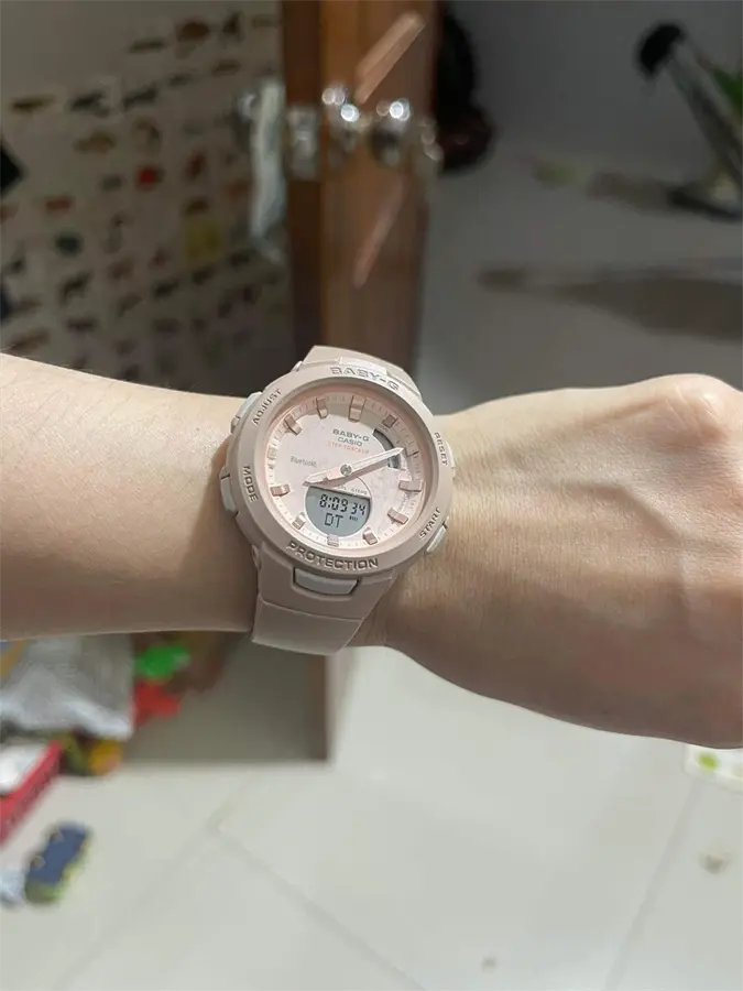 Khách hàng review Đồng hồ BABY-G 41.4 mm Nữ BSA-B100CS-4ADR 2