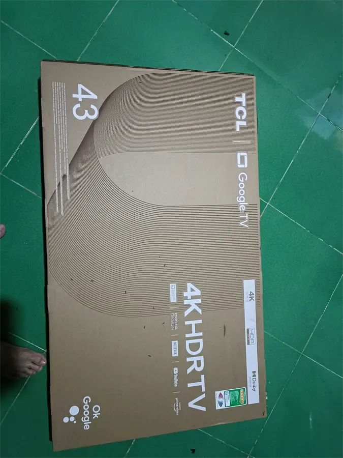 Khách hàng review Google Tivi TCL 4K 43 inch 43P635 9